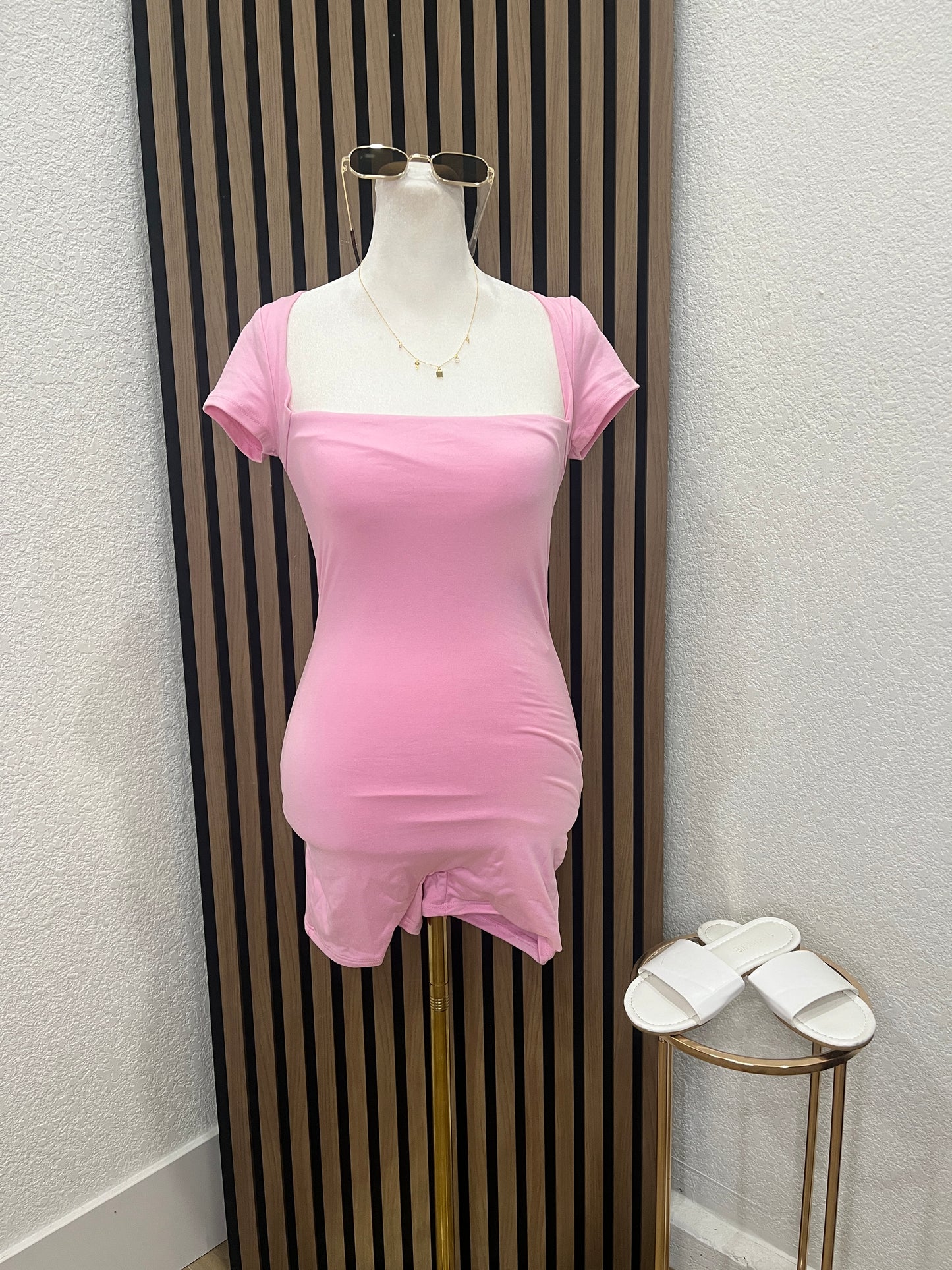 Shell-Pink Romper