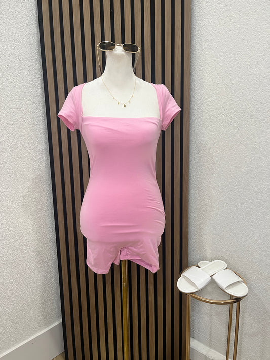 Shell-Pink Romper