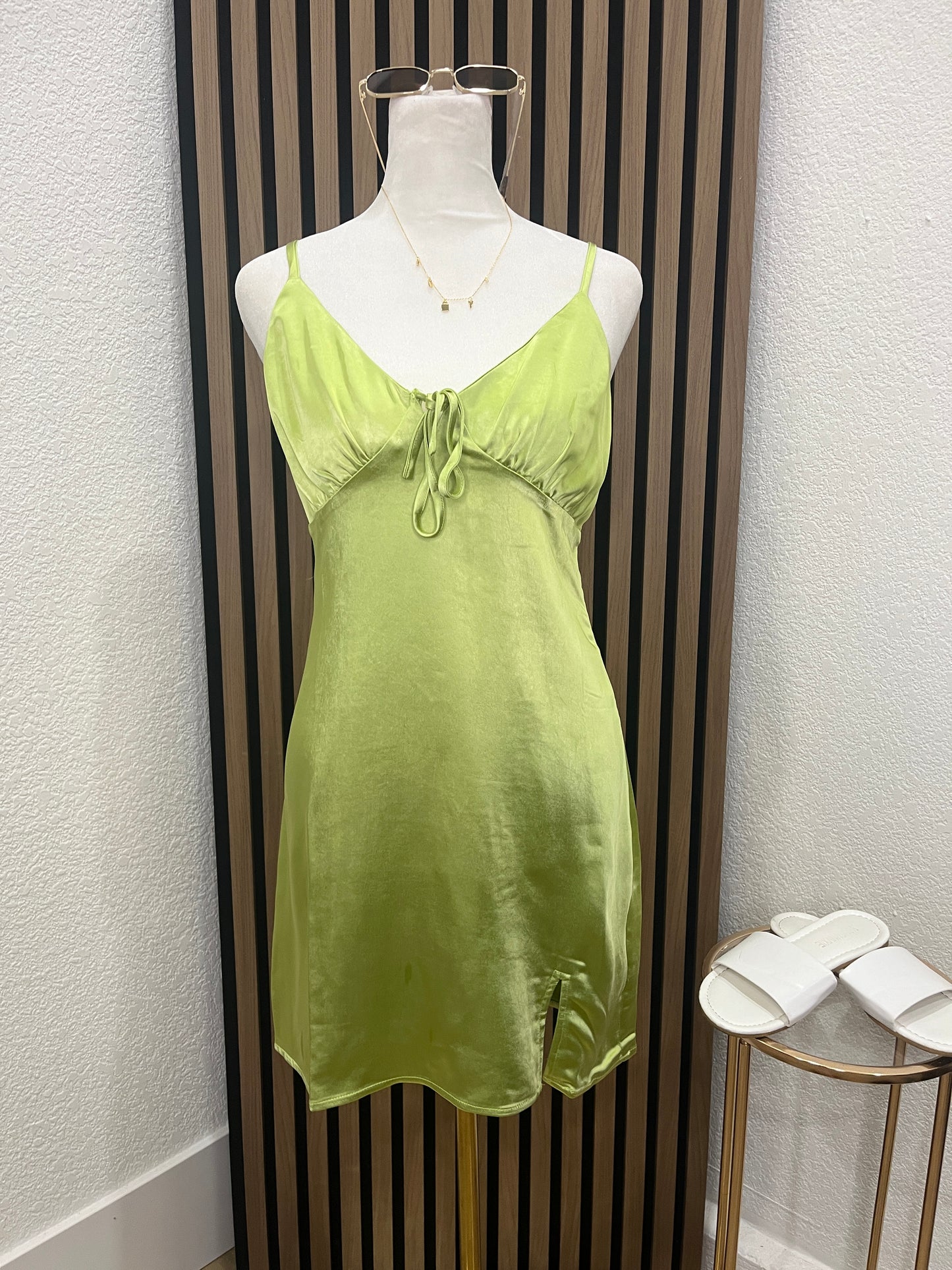 Satin Beauty Dress