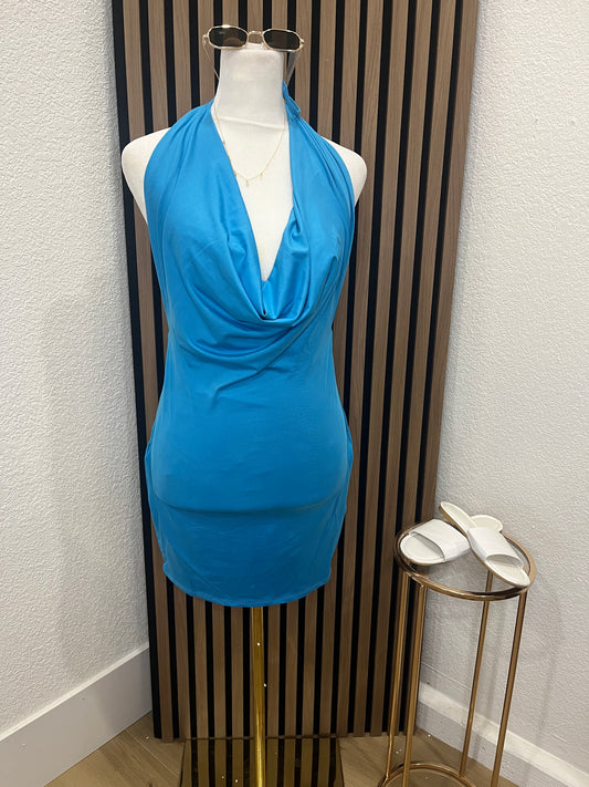 Aqua Dress