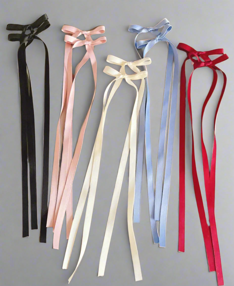 Colorful Bow Clips