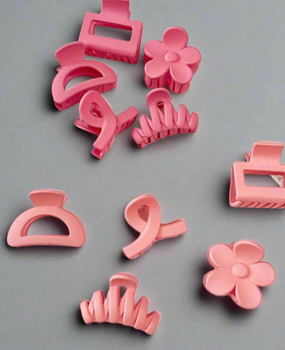 Assorted Pink Clips